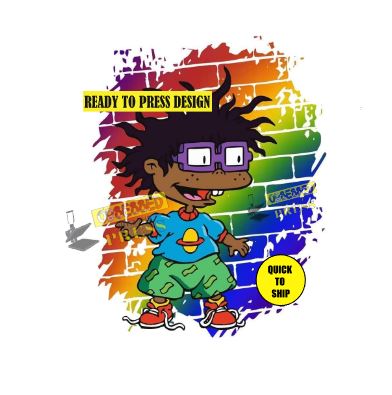 Chuckie (Rugrats) | Ready to Press Sublimation Design | Sublimation Transfer | Obsessed With The Heat Press ™
